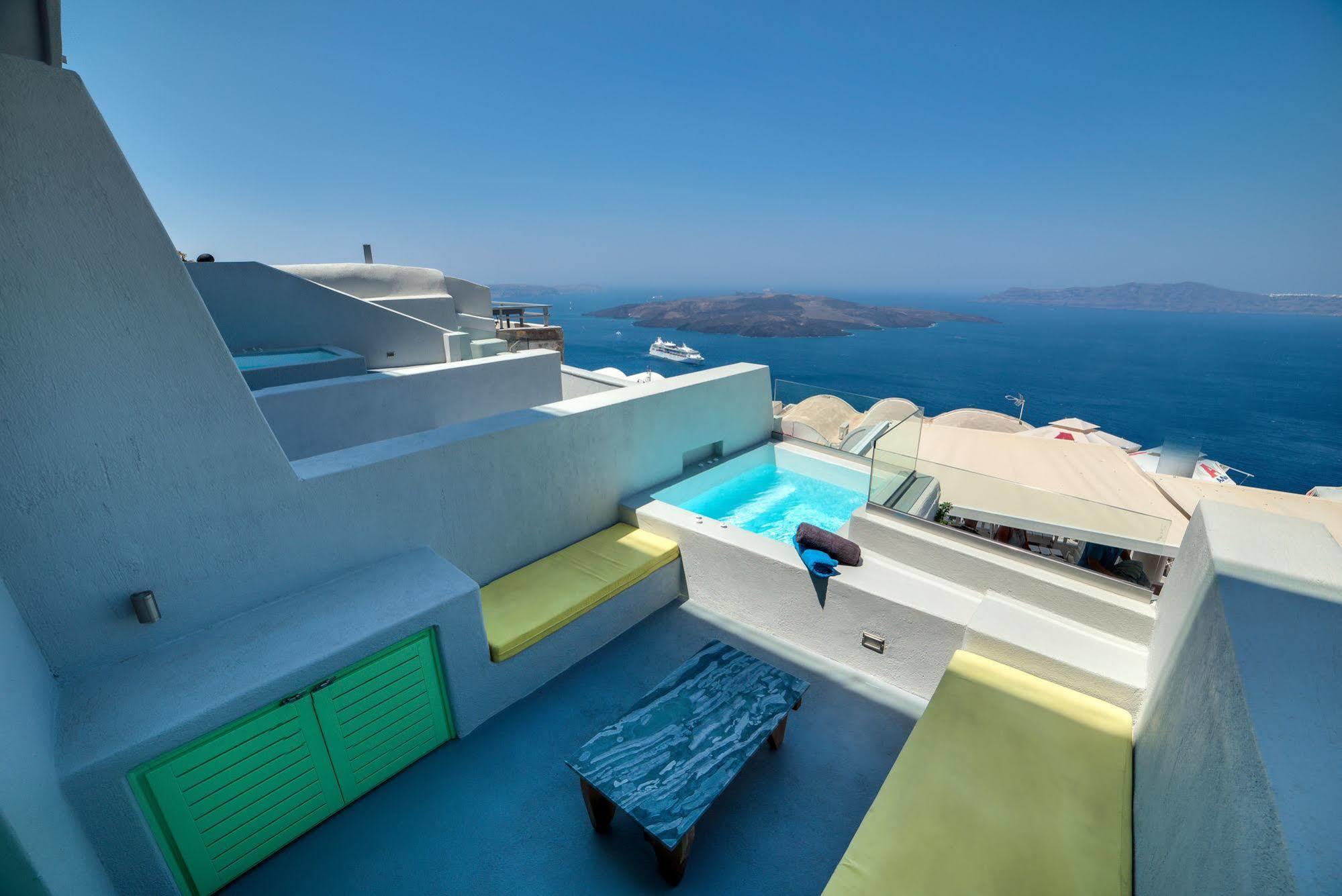 Caldera Cliff Suites Fira  Luaran gambar